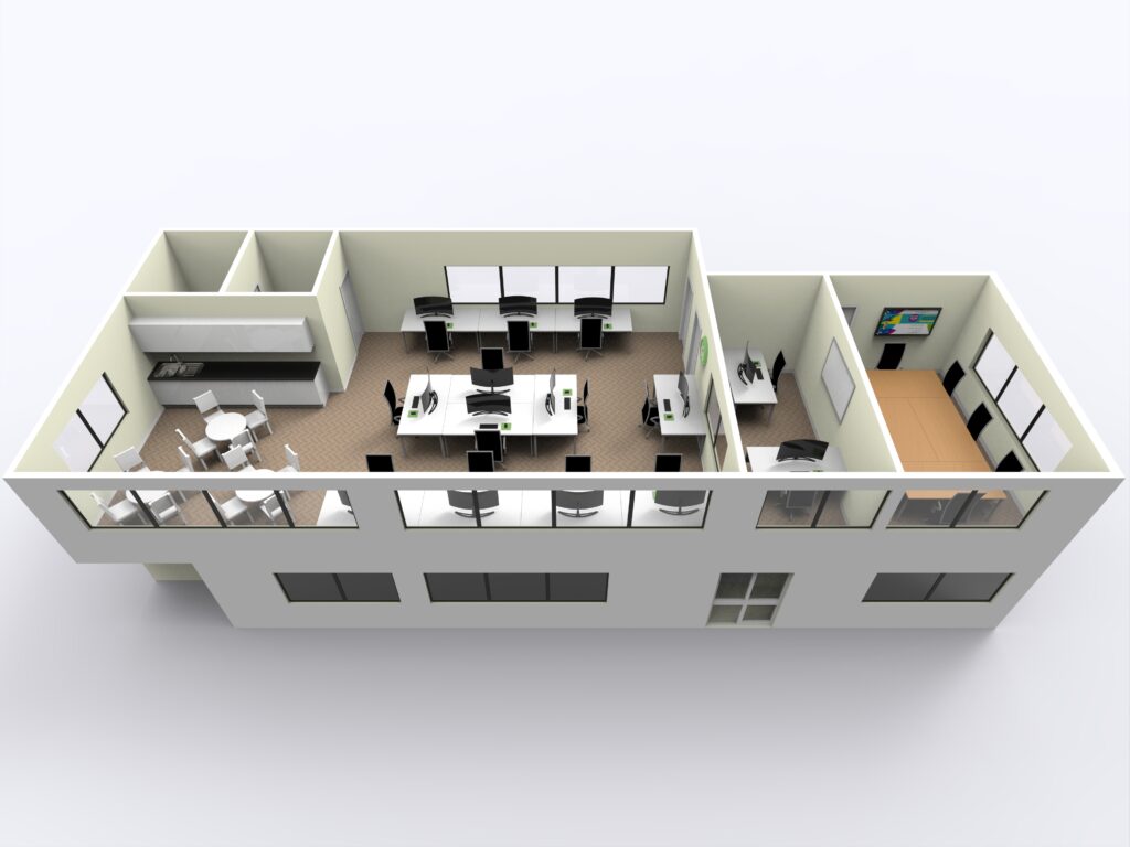 Transforming an Underused Workspace into a Modern Office - Thrift